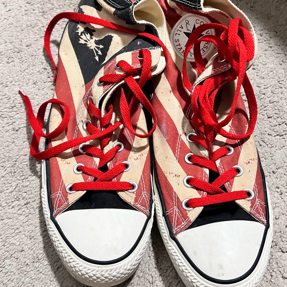 Converse Chuck Taylor Size 12 High Top American Spirit